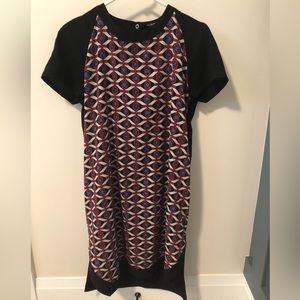 Short sleeve comfy maternity dress